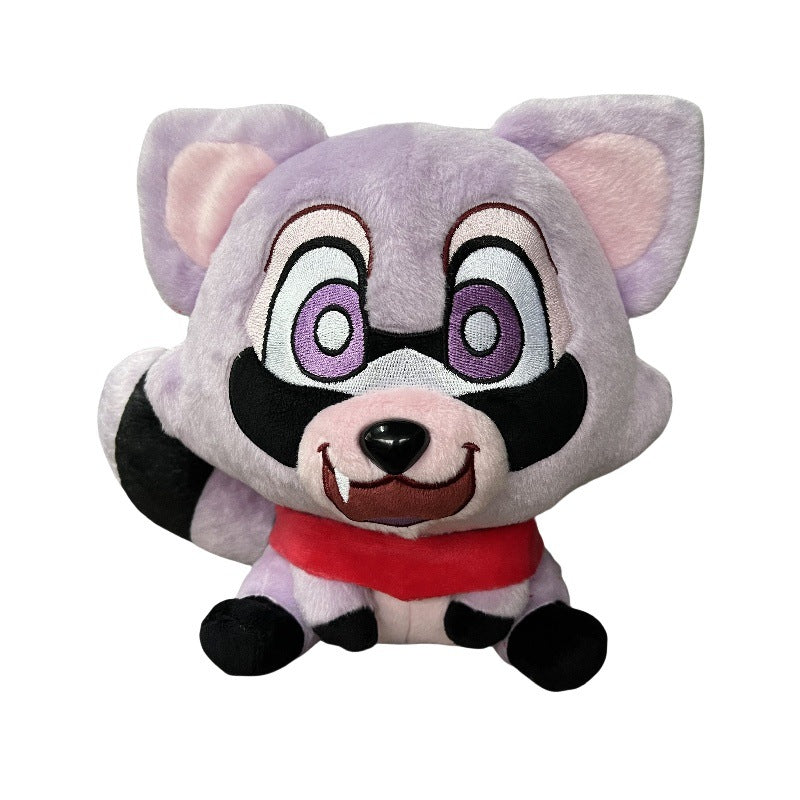 Indigo Park Game Indigo Park Doll Cute Purple Raccoon Plush Toy