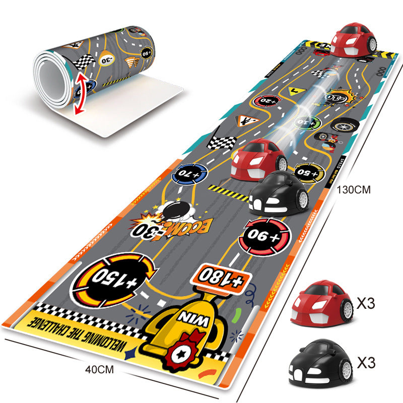 Indoor Curling Board Game Set - Interactive Tabletop Sports Toy for Kids and Family