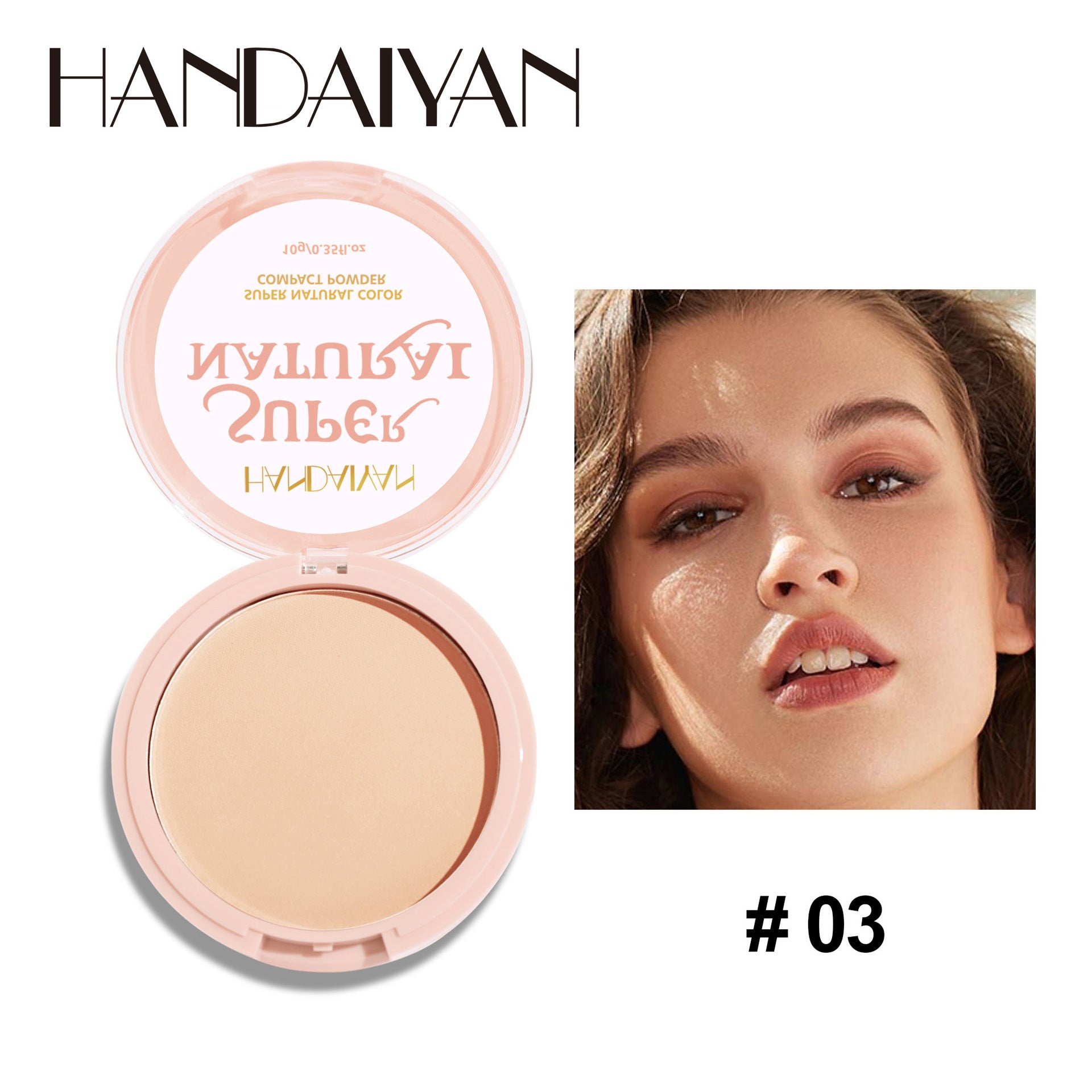 HANDAIYAN Setting Powder - Oil Control, Waterproof, Long-Lasting, Hydrating, and Flawless Coverage