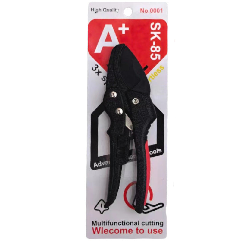 Garden Secateurs, Gardening Pruning Shears With Rubber Handle For Cutting Stems And Branches - 20mm