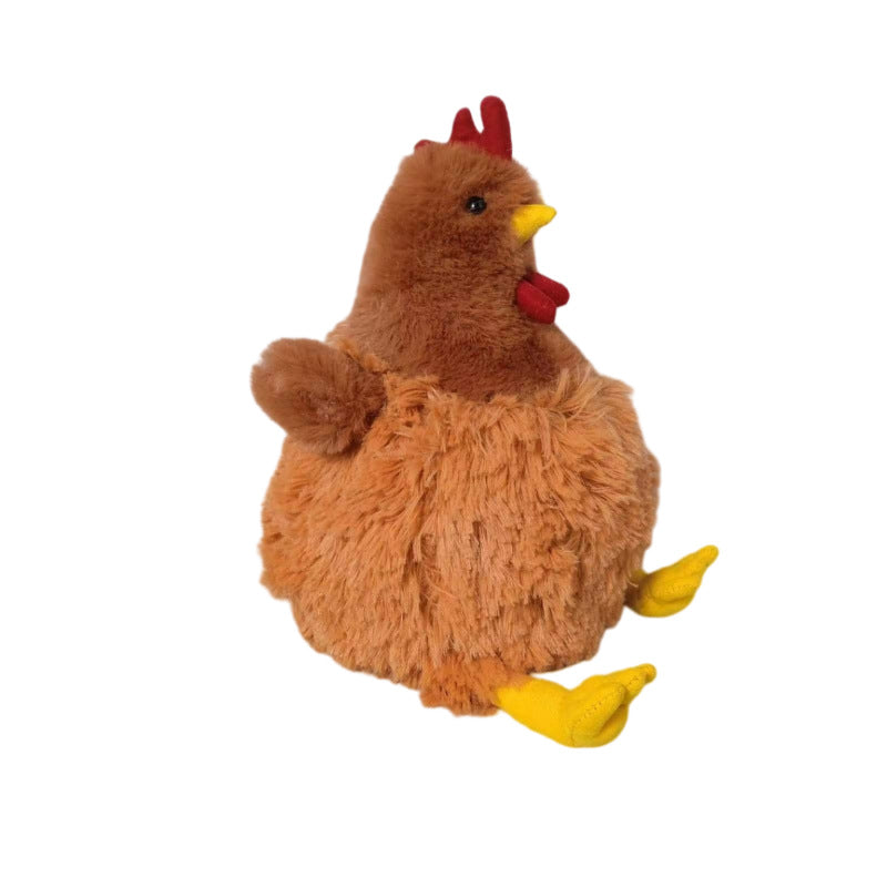 Simulation Chicken Plush Toy Claw Machine Doll Birthday Gift Cute Pet Doll