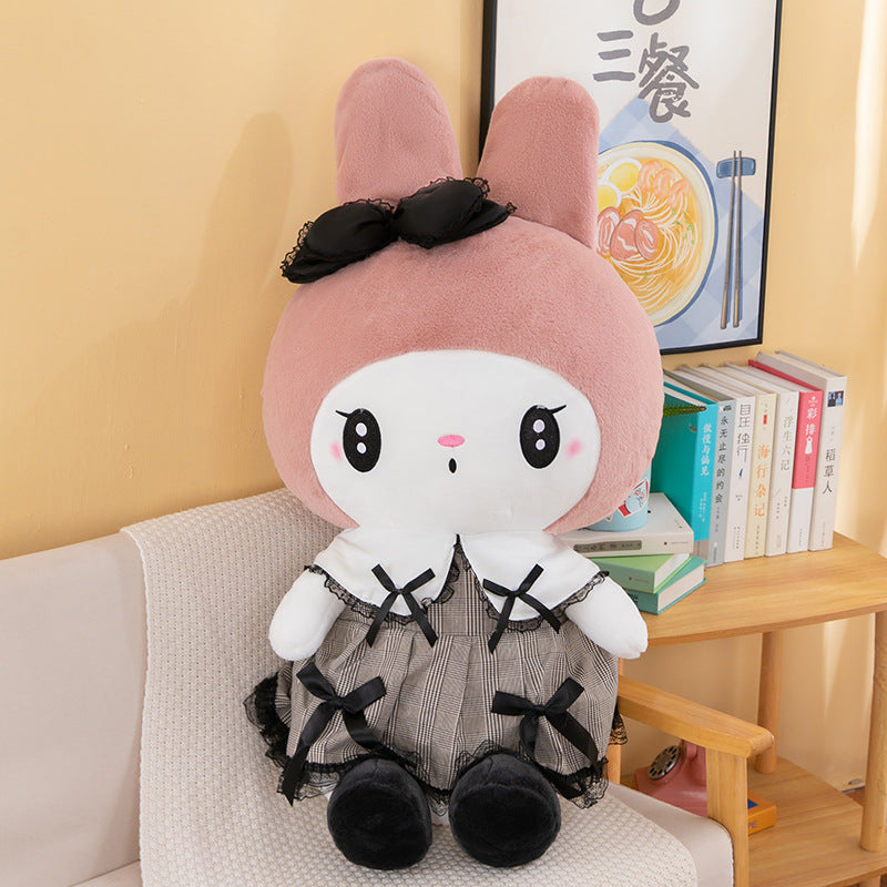 Sanrio Strawberry Kuromi, Princess My Melody, and Cinnamoroll Plush Toys - Multiple Styles and Sizes