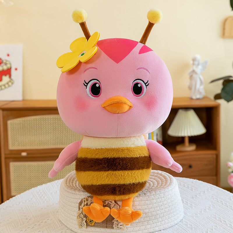 Cute Chicken Squad Plush Toy Cute Doll Large, Medium and Small Maggie Duoduo Doll Pillow Holiday Gift