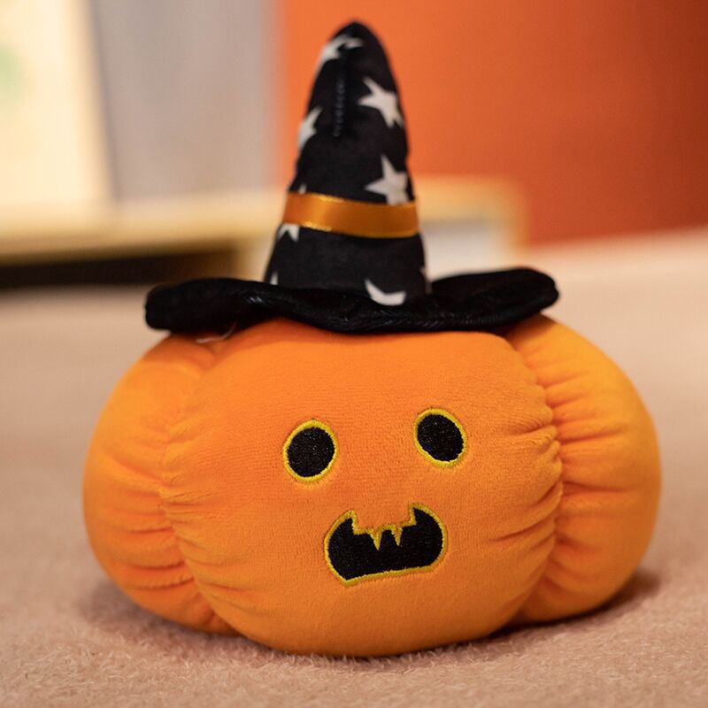 Funny Halloween Pumpkin Pillow Doll