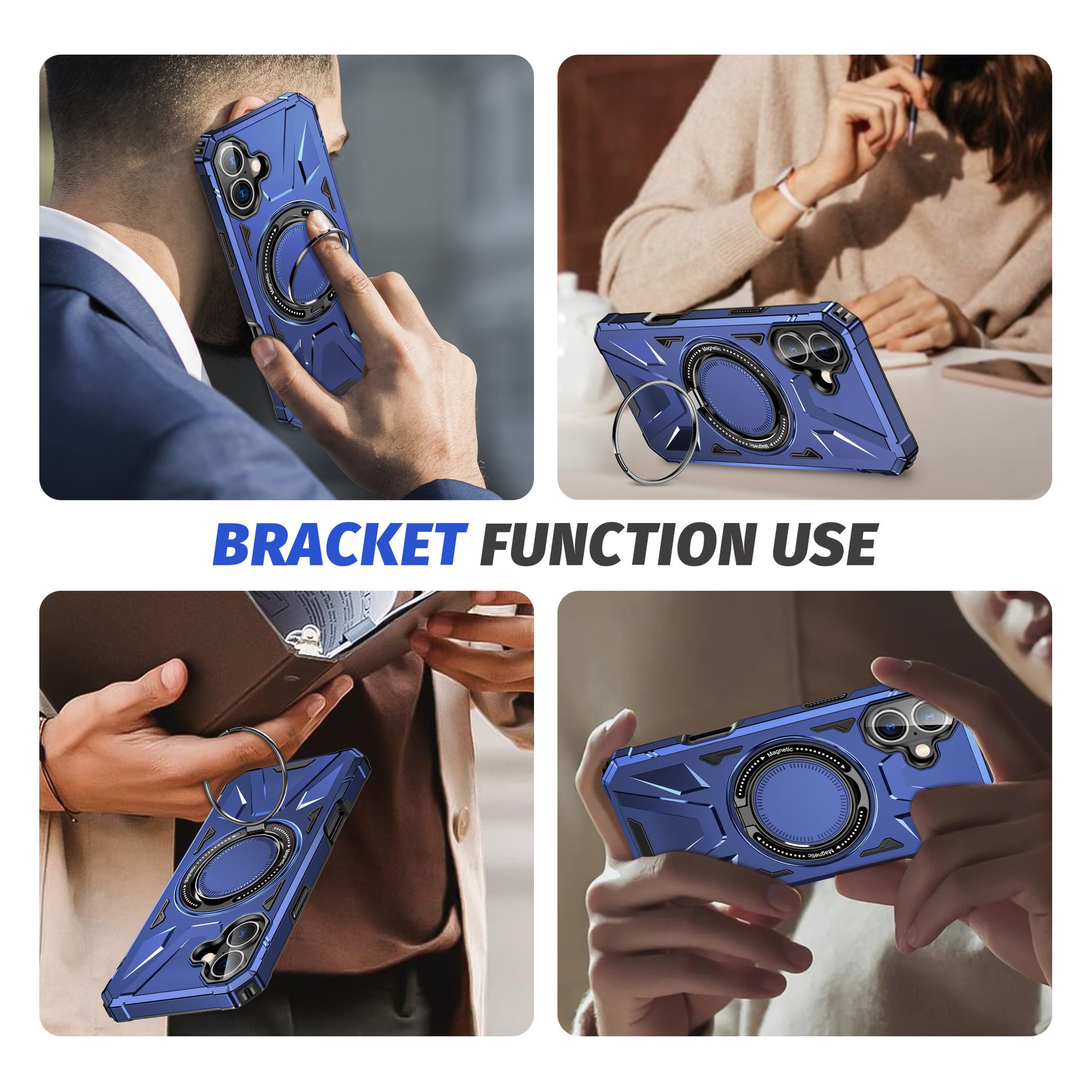 Titans for Apple series magnetic ring holder mobile phone case mobile phone protective cover