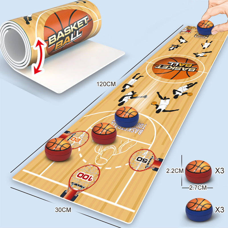 Indoor Curling Board Game Set - Interactive Tabletop Sports Toy for Kids and Family