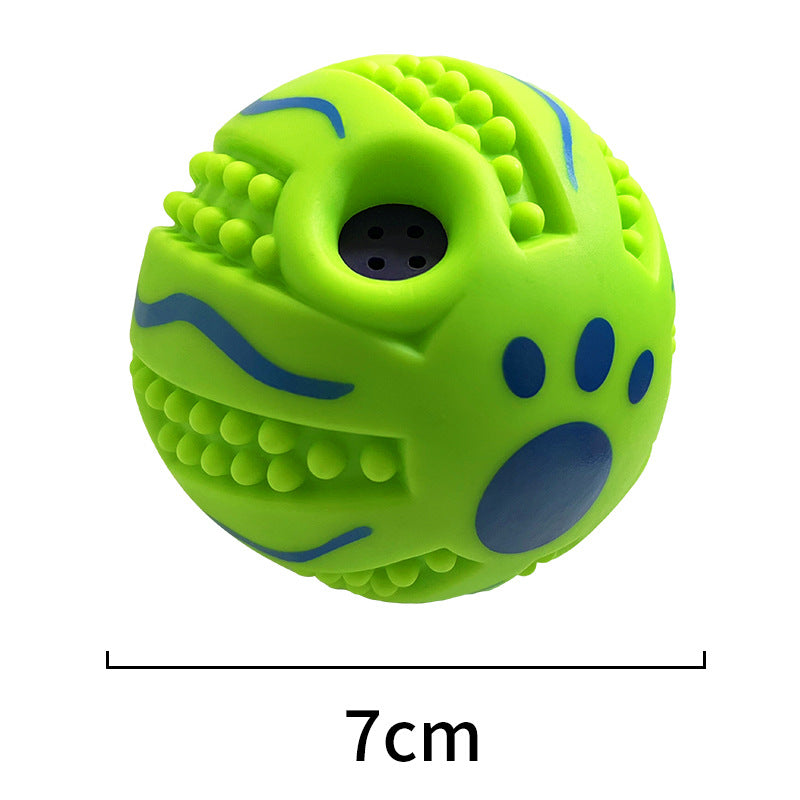 Pet Toy Ball for Medium to Large Dogs - Interactive Chew, Treat Dispensing, and Squeaky Toy