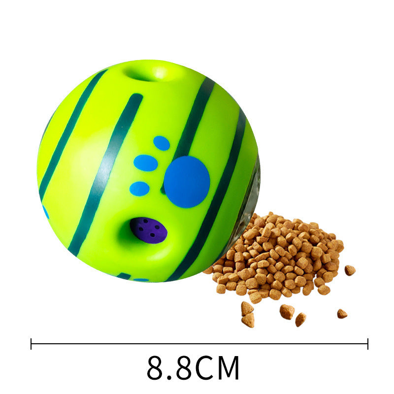 Pet Toy Ball for Medium to Large Dogs - Interactive Chew, Treat Dispensing, and Squeaky Toy