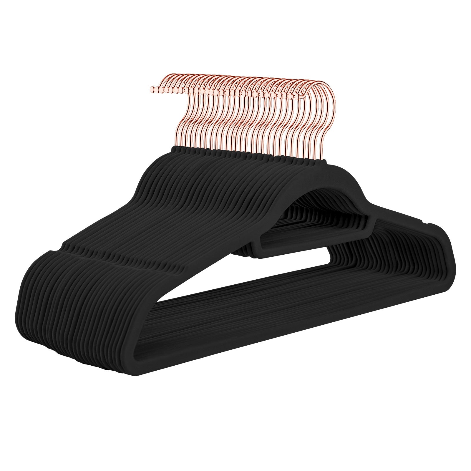 Slim Velvet Non-Slip Suit Hangers -45cm*24cm 30-Pack