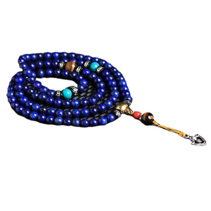 108 Beads Lazurite Positive Bracelet Mala